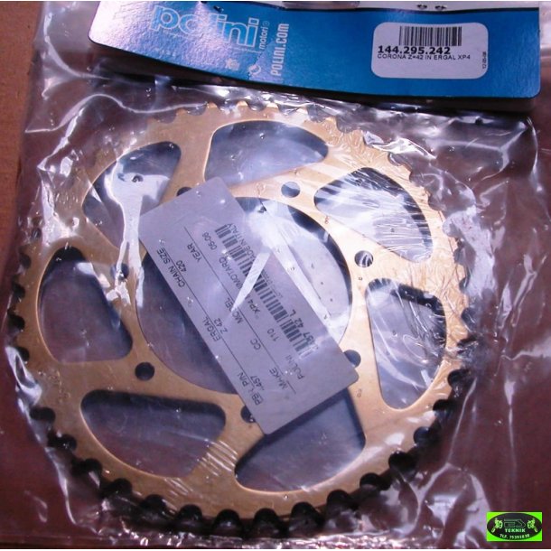 Kdehjul alu Polini XP4 42T 144.295.242