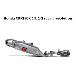 Akrapovic Honda CRF 250 2014 komplet udst�dning