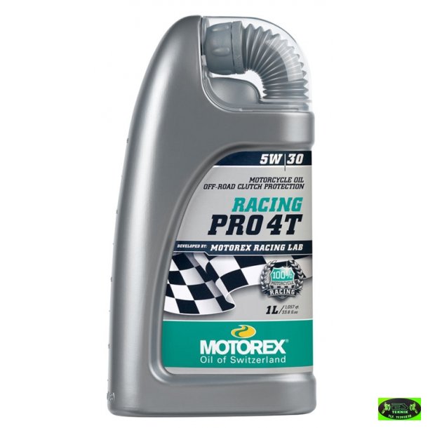 Motorex Racing Pro 4T 5W/30 Semisyntetisk 1 Liter